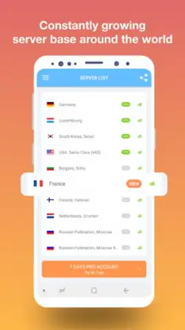 VPN servers in Russia скриншот 6