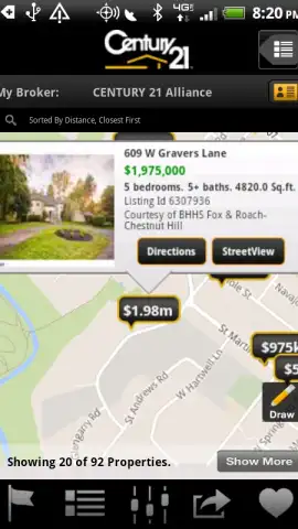 CENTURY 21 Real Estate Mobile скриншот 4
