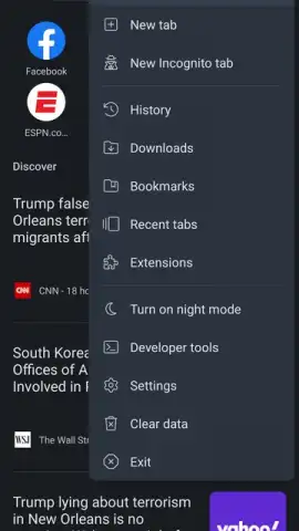 Kiwi Browser скриншот 7