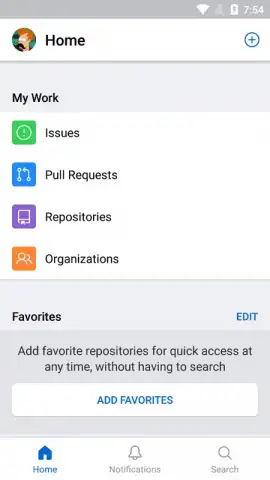 GitHub скриншот 1