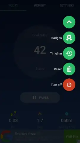 Pedometer Step Counter скриншот 1