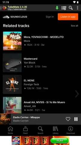 TubeMate YouTube Downloader скриншот 1