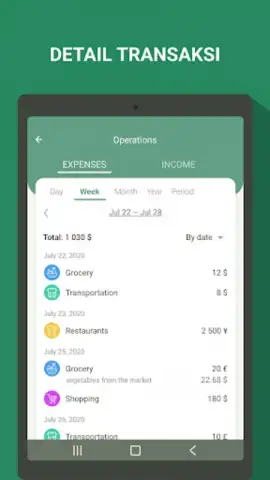 Money manager & expenses скриншот 13