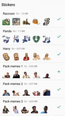 Stickers WhatsApp скриншот 6