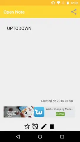Open Note скриншот 2