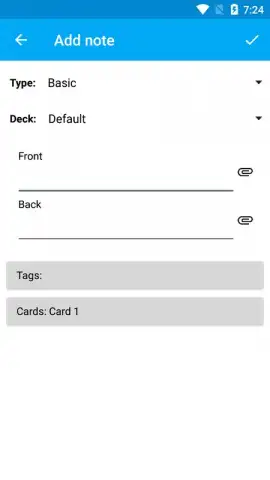 AnkiDroid скриншот 3