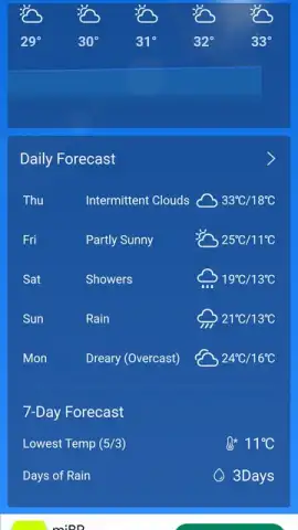 Daily Forecast скриншот 2