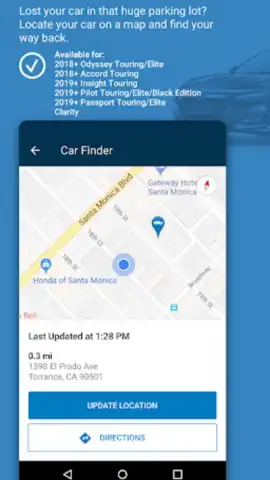 HondaLink скриншот 4