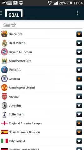 Goal Live Scores скриншот 1
