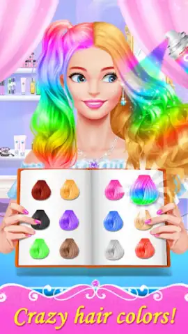 Hair Nail Salon: Makeup Games скриншот 8