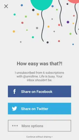 Unroll.Me скриншот 2