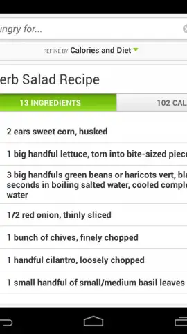 Recipes & Nutrition скриншот 20