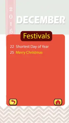 2018 Calendar скриншот 1