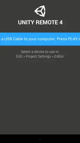 Unity Remote 4 скриншот 4
