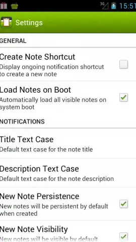 Notification Agenda скриншот 1