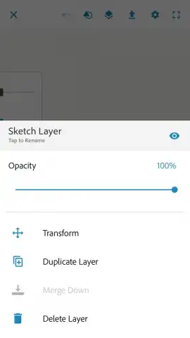 Adobe Photoshop Sketch скриншот 7