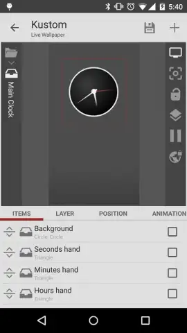 Kustom LWP скриншот 9