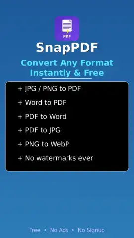 SnapPDF — PDF Tools скриншот 2
