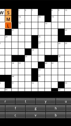 Crossword Puzzle скриншот 4