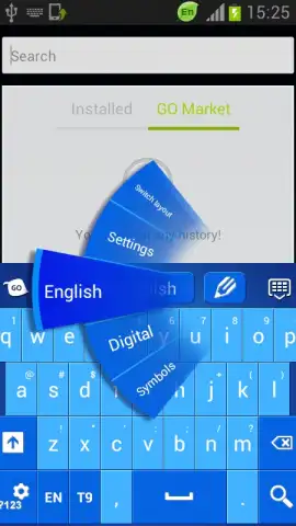 Blue Keyboard скриншот 5