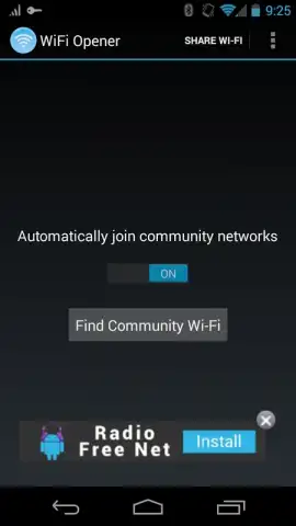 WiFi Opener скриншот 1