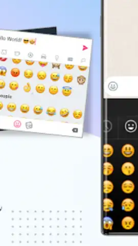 Urdu English Keyboard Emoji скриншот 5