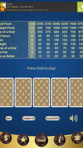 Prime Video Poker скриншот 15