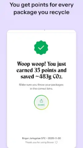 Bower: Recycle & get rewarded скриншот 5