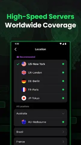 SafeShell VPN - Fast & Secure скриншот 5