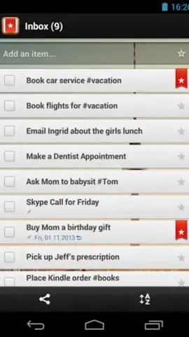 Wunderlist скриншот 5