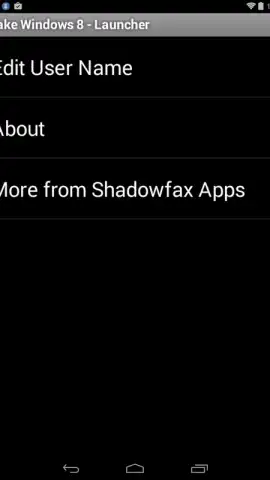 Fake Windows 8 - Launcher скриншот 2