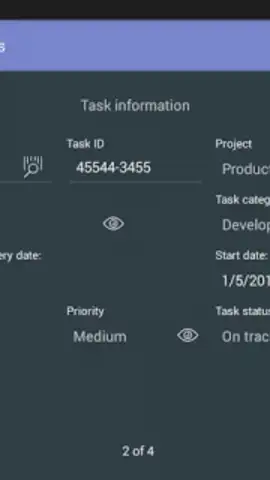 MobiDB Project Management скриншот 20