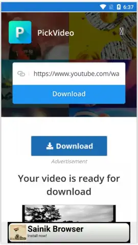 Pick Video downloader скриншот 8