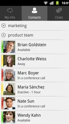 Lync 2010 скриншот 3
