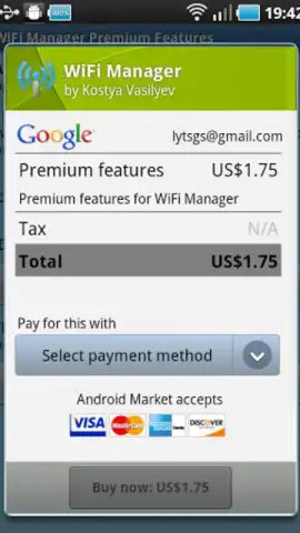 WiFi Manager скриншот 1