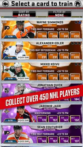 NHL SuperCard скриншот 4
