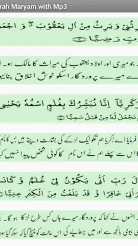 Surah Maryam with Mp3 скриншот 6