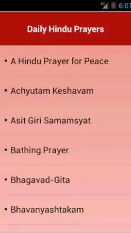 Daily Hindu Prayers скриншот 2