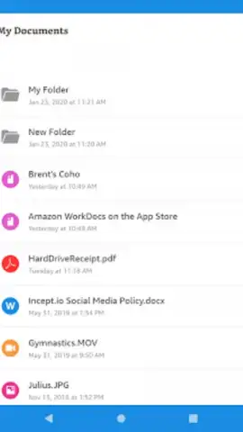 Amazon Zocalo скриншот 2