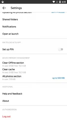 Yandex Disk скриншот 6
