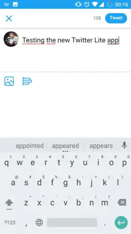 Twitter Lite скриншот 2