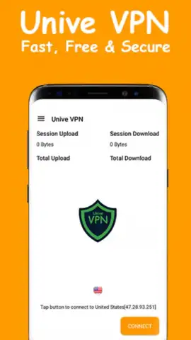 Unive VPN - VPN Free, Fast & Secure скриншот 3