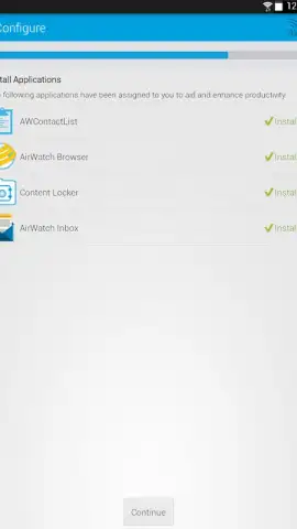 AirWatch Agent скриншот 4