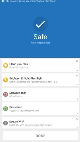 CM Security Lite скриншот 8