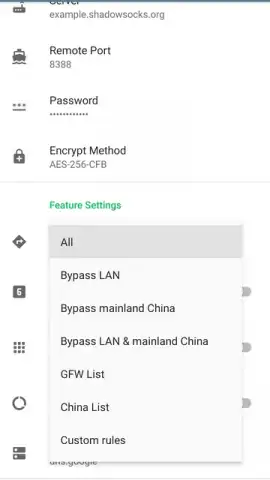 Shadowsocks скриншот 23