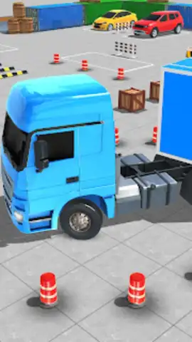Real Euro Truck Parking Games скриншот 5