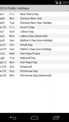 SG Calendar скриншот 3
