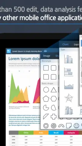 Polaris Office for BlackBerry скриншот 11