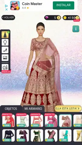 Indian Fashion Dressup Stylist скриншот 10