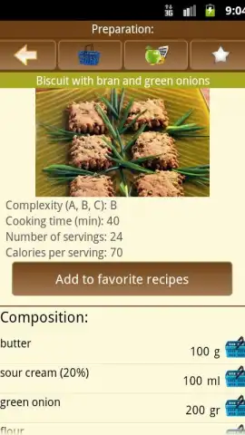 Baking recipes скриншот 2